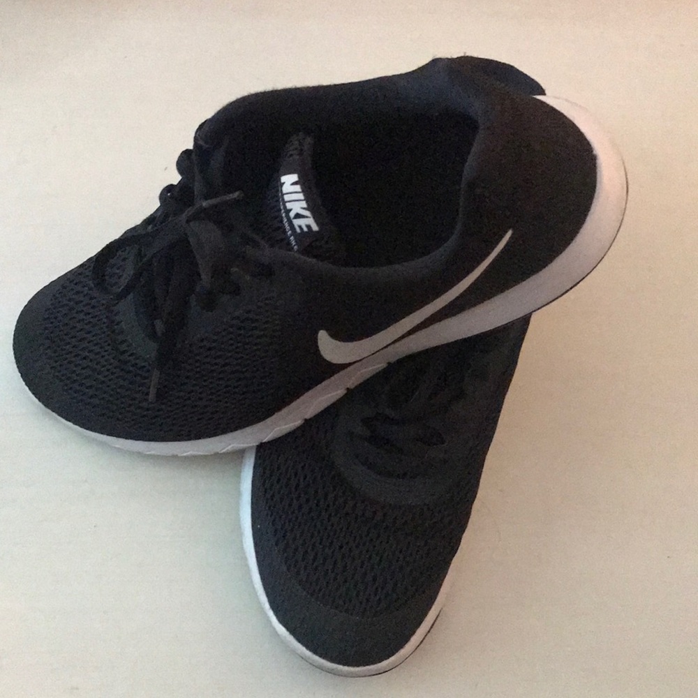 Black Nike sneakers